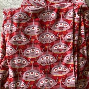 Lularoe Monsters Inc martian leggings! RARE!!